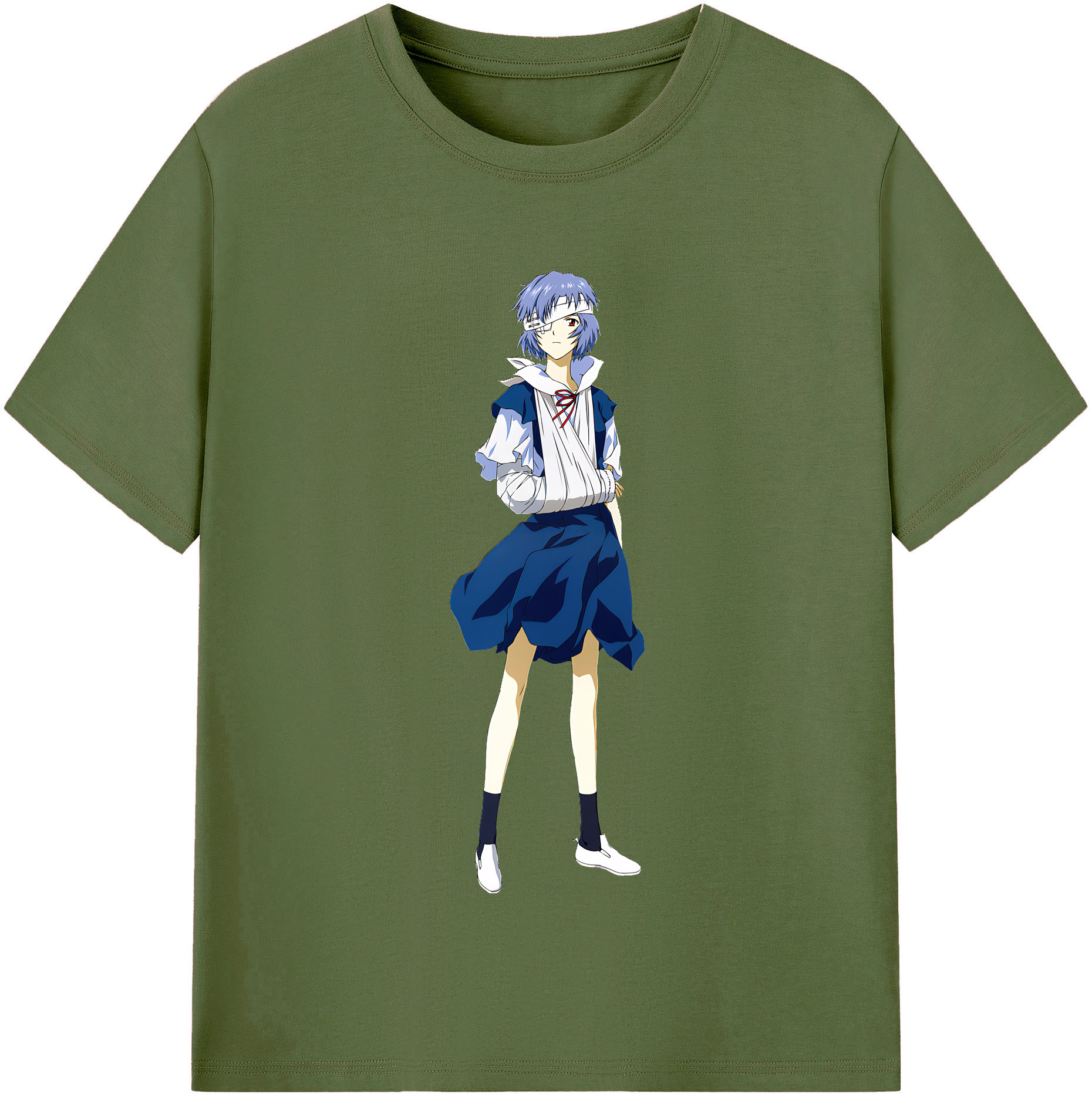（画像用） EVA 新世紀エヴァンゲリオン 綿100％半袖Tシャツ（フロントプリント）